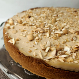 Tarta de Queso y Almendras