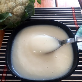 Crema de Coliflor