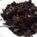 Paella de Arroz Negro Integral
