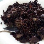 Paella de Arroz Negro Integral