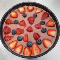 Tarta de Fresas y Queso de Almendras