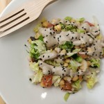Ensalada de Garbanzos con Salsa Tahín