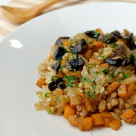 Kamut con Verduras