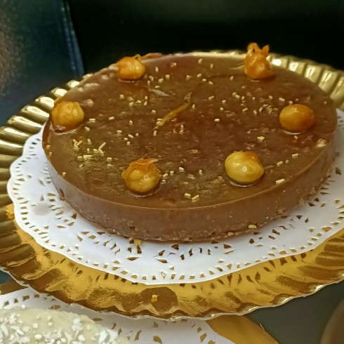 Tarta de Algarroba Crocante