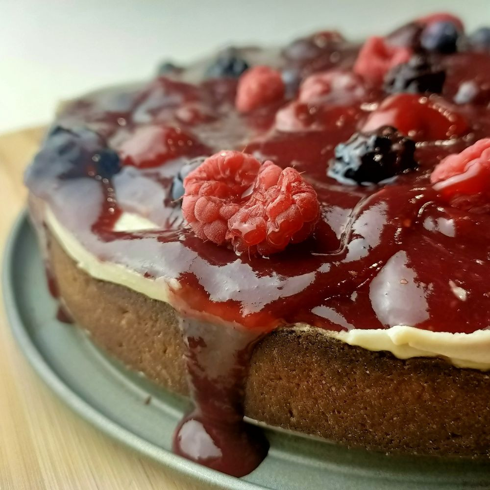 Tarta de Queso y Frutos del Bosque