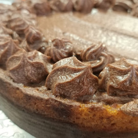 Tarta de Calabaza y Boniato (producto de temporada, preguntar disponibilidad)